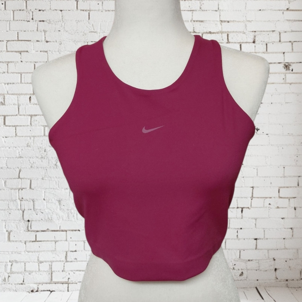 NWT Nike Magenta Crop Top, Size 2X  (F1)